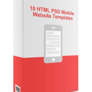10 HTML PSD Mobile Website Templates
