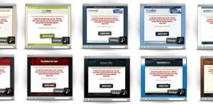 10 Nicely Done HTML PSD Templates