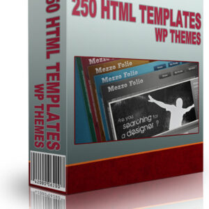 250 HTML Templates and WordPress Themes