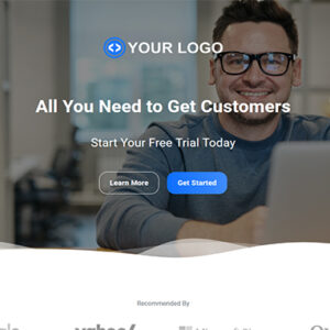 7 Beautiful HTML Landing Pages